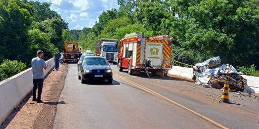 Toledo: Acidente na PR-317 deixa três mortos, incluindo uma criança