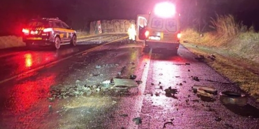 Tragédia na BR-277: Homem morre em colisão e motorista foge