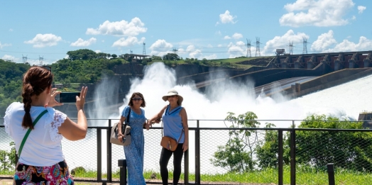 Turismo de Itaipu registra aumento de 83% em fevereiro