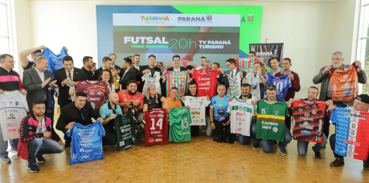 TV Paraná Turismo vai transmitir jogos dos campeonatos estaduais de futsal a partir de julho