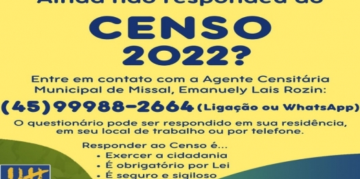 Último mês para responder ao Censo 2022