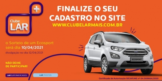Último sorteio da campanha Lar + será realizado sábado, 10