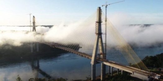 União dos dois lados da Ponte da Integração deve acontecer na quarta-feira, 17