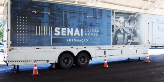 Unidade Móvel do Senai chega a São Miguel do Iguaçu com curso gratuito e bolsa-auxílio de até R$ 1.008
