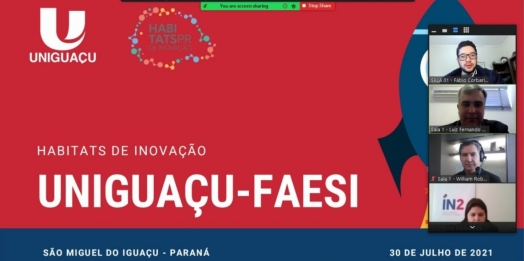 UNIGUAÇU participa do Programa Habitats de Inovação do SEBRAE com o objetivo de criar Núcleo de Inovação e Empreendedorismo na instituição