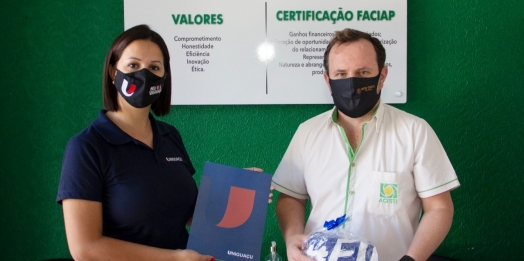 UNIGUAÇU reafirma parceria com a Associação Comercial Empresarial de Santa Terezinha de Itaipu