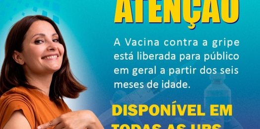 Vacina contra a gripe está disponível em todas as unidades de saúde de Medianeira