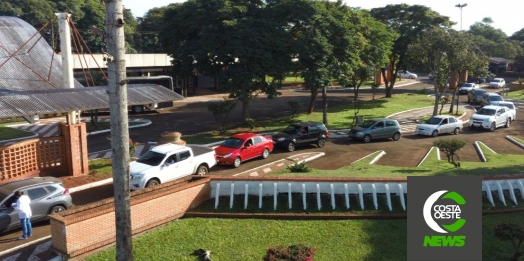 Vacinação para pessoas com 41 anos acima está acontecendo em Santa Helena neste sábado (03)