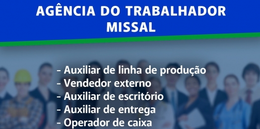 Vagas de emprego em Missal