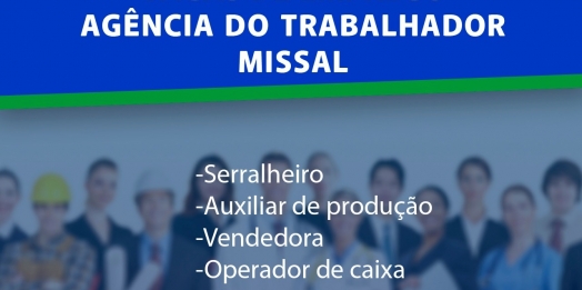 Vagas de emprego em Missal