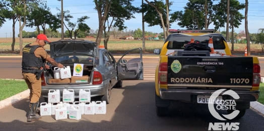 Veículo com agrotóxicos é apreendido e motorista preso em Missal