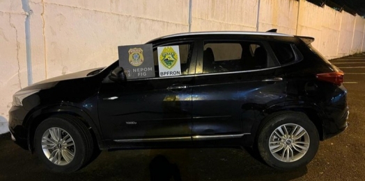 Veículo furtado em SP é recuperado em Foz do Iguaçu