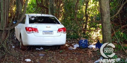 Veículo levado em assalto é recuperado pela Polícia Militar de São Miguel do Iguaçu