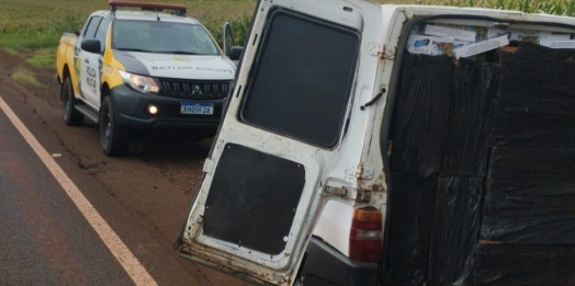 Veículos com cigarros são interceptados em Santa Helena