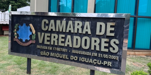 Vereadores propõem show gospel e legalização de instituição em São Miguel do Iguaçu