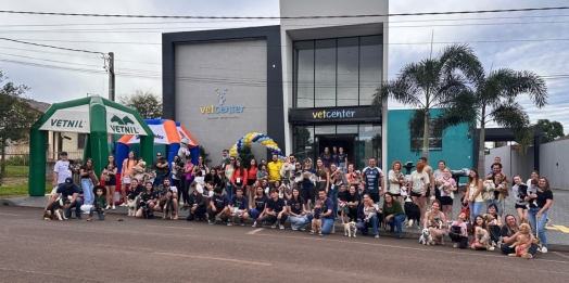 Vet Center realiza 4ª cãominhada e demonstração de pastoreio em São Miguel do Iguaçu