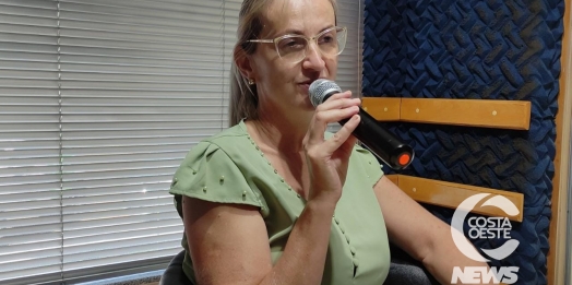 Vice-prefeita de Matelândia participa da série de entrevistas promovida pela Rádio Costa Oeste 106,5 FM, em alusão a Semana da Mulher