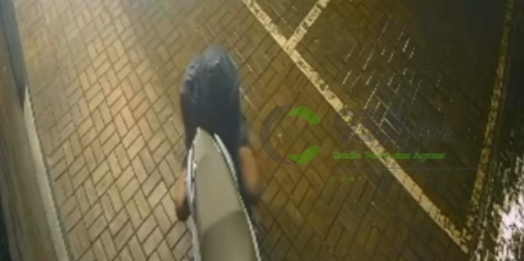 Vídeo mostra tentativa de furto durante a madrugada em Santa Helena