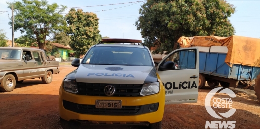 Vigia é ameaçado de morte e pátio de máquinas de Entre Rios do Oeste é manchado com fezes