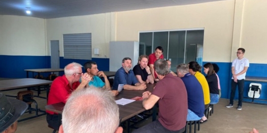 Zeca Dirceu busca apoio em São Miguel do Iguaçu