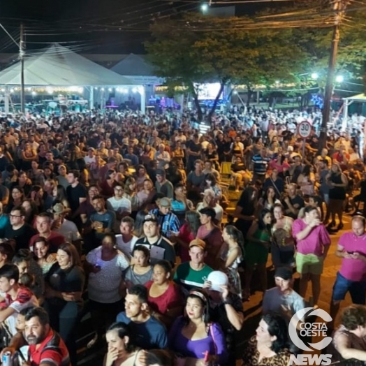1º dia de programação do aniversário de São Miguel do Iguaçu atrai milhares de pessoas
