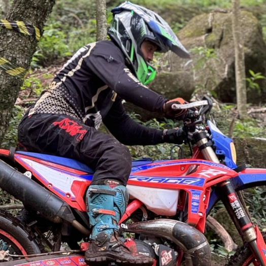 1ª Meia Trilha + Velocross agitou o distrito de Sub-Sede em Santa Helena