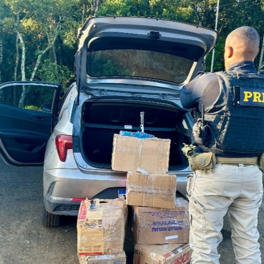 120 kg de maconha são apreendidos na BR 277, em Guarapuava