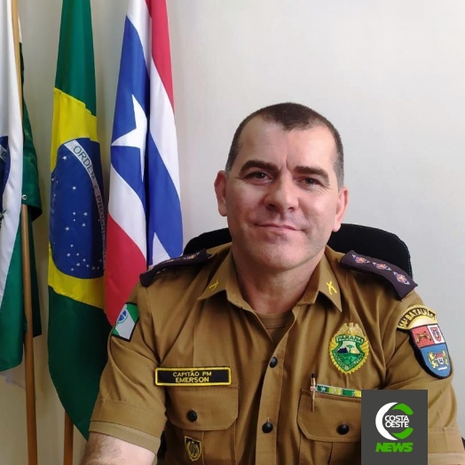 2ª CIA da Polícia Militar de Medianeira apresenta novo Comandante