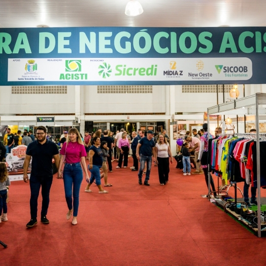 3ª Feira de Negócios da Acisti foi um sucesso  em Santa Terezinha de Itaipu