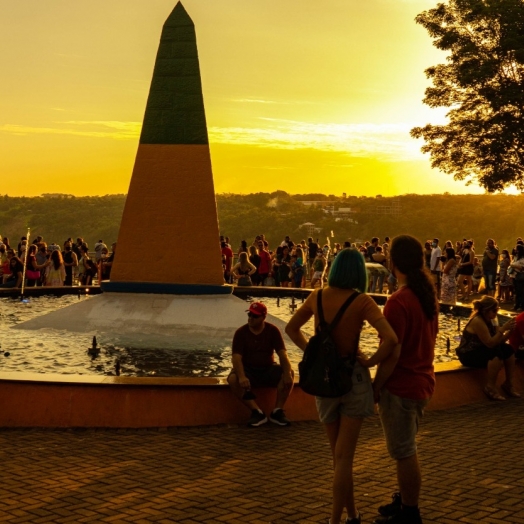 7 mil pessoas visitaram o local mais charmoso de Foz do Iguaçu
