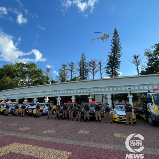 A Polícia Militar lançou Operação Medianeira em Foco III