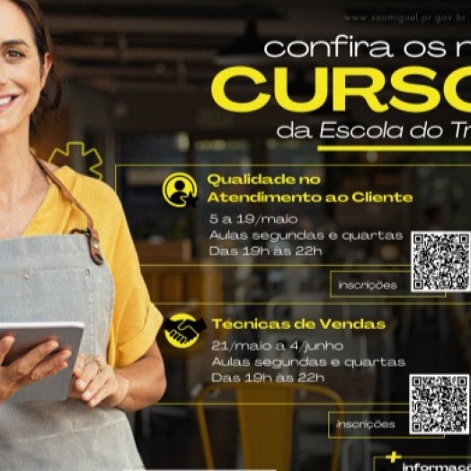 SMI: Abertas inscrições para curso de qualidade no atendimento ao cliente e técnicas de vendas na escola do trabalho