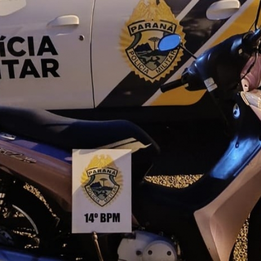 Ação rápida da PM resulta na recuperação de motocicleta furtada em São Miguel do Iguaçu