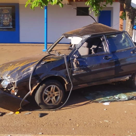 Acidente entre Ford Ranger e Santana deixa feridos em Serranópolis