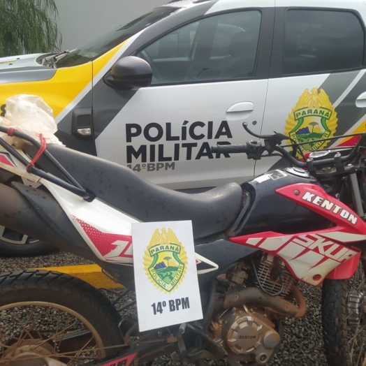 Acidente na BR 277 em São Miguel do Iguaçu resulta na apreensão de moto roubada