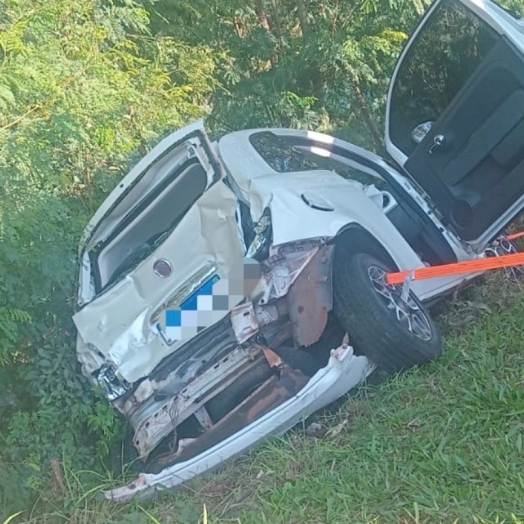 Acidente na BR-277 mobiliza equipes de resgate após colisão traseira em São Miguel do Iguaçu