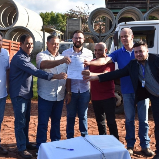 ACISMI festeja início das obras no Parque Industrial da cidade