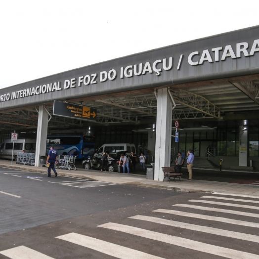 Aeroporto de Foz recebe 949 mil passageiros em 2021 e espera quebrar recorde de 2019