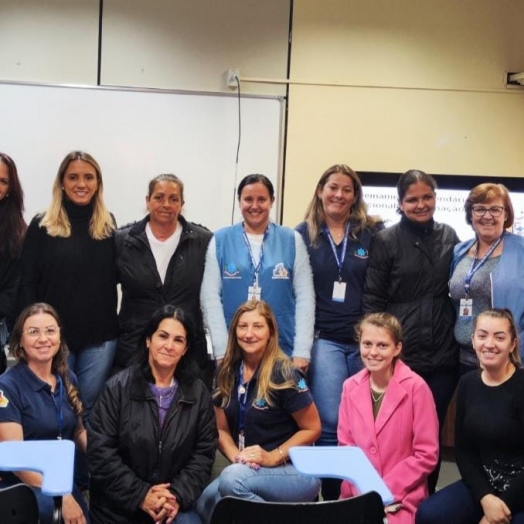 Agentes Comunitários da Saúde de São Miguel do Iguaçu passam por treinamento sobre o Calendário Nacional de Vacinação