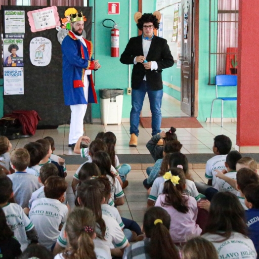 Alunos da rede Municipal de Ensino de Missal participam de palestra sobre valorização da Vida