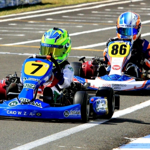 Animado, Zorzetto chega a Londrina para sua primeira Copa Brasil de Kart