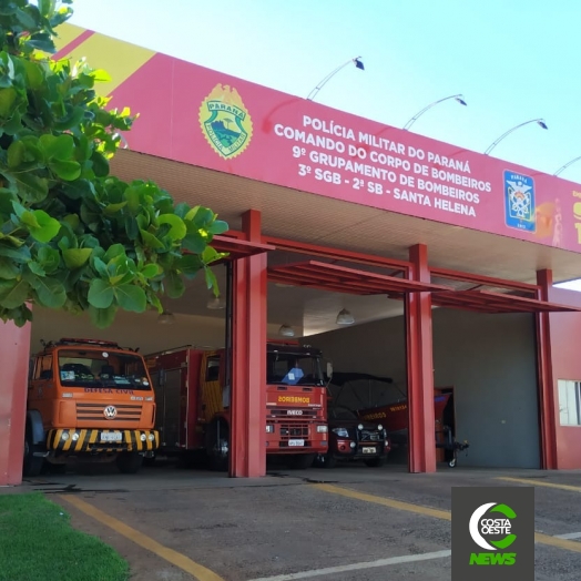 Após 13 anos, estrutura que abriga o Corpo de Bombeiros e Defesa Civil em Santa Helena será reformada e ampliada