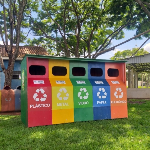 Área rural de Guaíra conta com duas estações de reciclagens