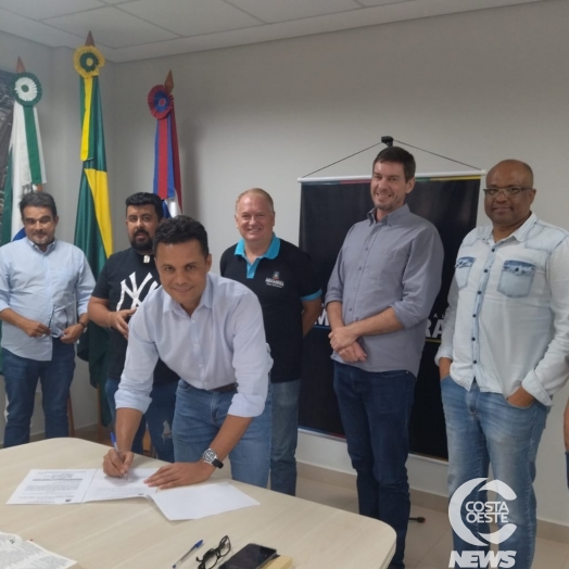 Assinada Ordem de Serviço para novo trecho de pavimentação na Linha Mineira