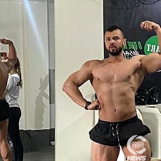 Atleta bodybuilder de Santa Helena se prepara para o Musclecontest Internacional em dezembro