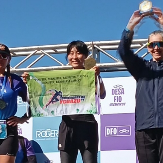 Atleta de São Miguel do Iguaçu garante pódio no Desafio Olympikus em Ciudad del Este