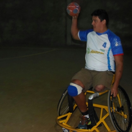 Atleta de São Miguel é convocado para seleção brasileira de handebol de cadeira de rodas