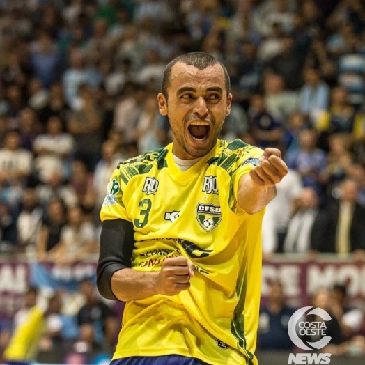 Atleta do Santa Helena Futsal é convocado para a Seleção Brasileira