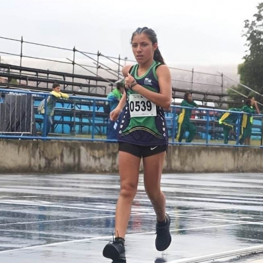 Atleta medianeirense conquistou o 11° lugar na Marcha Atlética nos JEBs