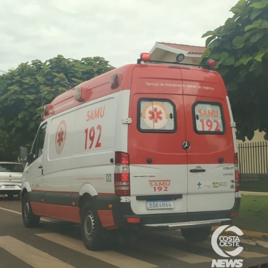 Atropelamento é registrado no bairro Cidade Alta, em Santa Helena